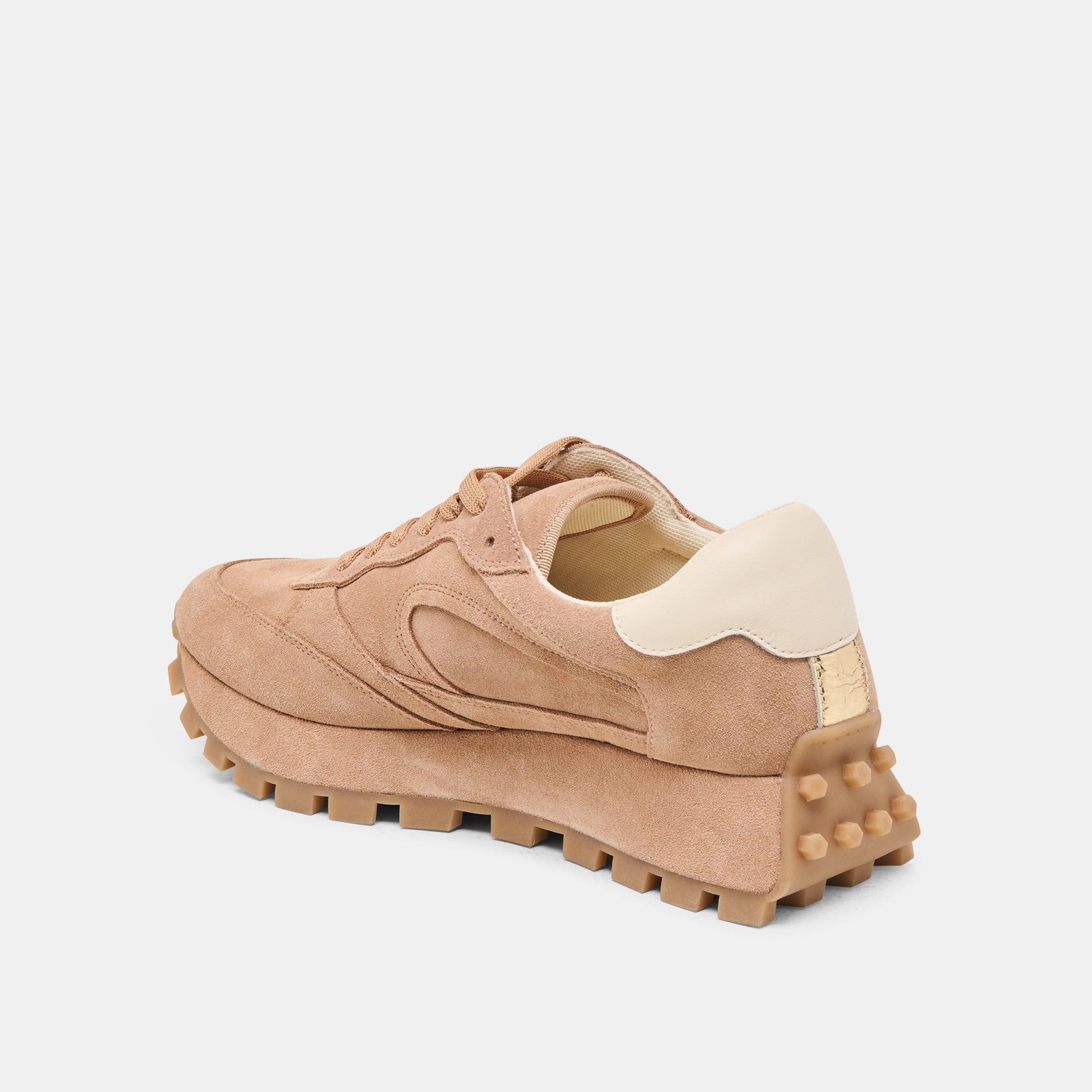 Tricia Toffee Suede Sneakers - Dolce Vita