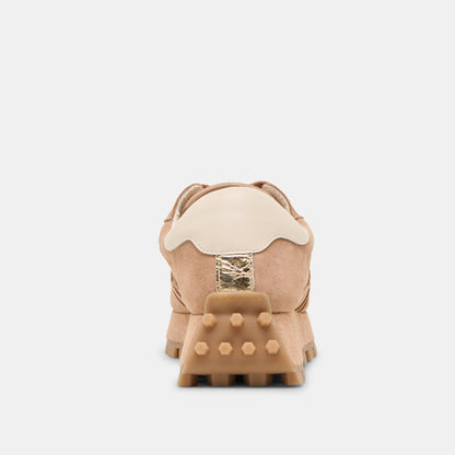 Tricia Toffee Suede Sneakers - Dolce Vita