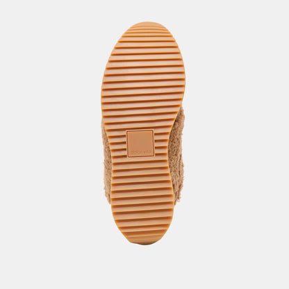 B.NTCD Plush Brown Plush Sneakers - Dolce Vita