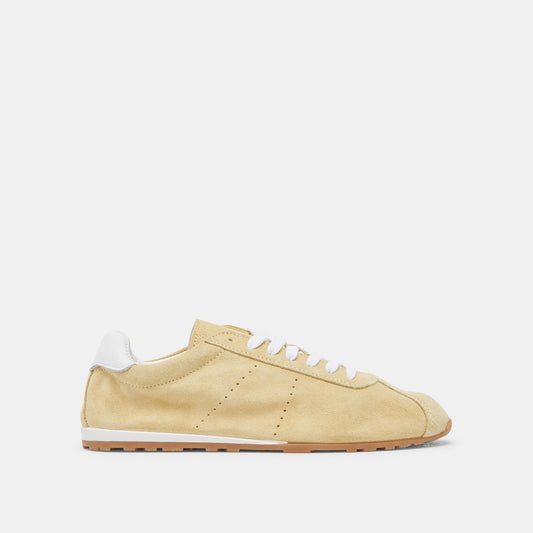 Serina Yellow Suede Sneakers - Dolce Vita