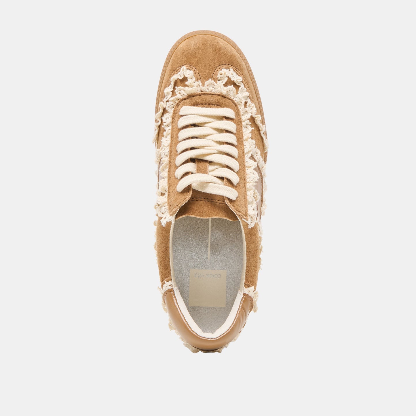 Notice Lace Lt Brown Suede Sneakers - Dolce Vita