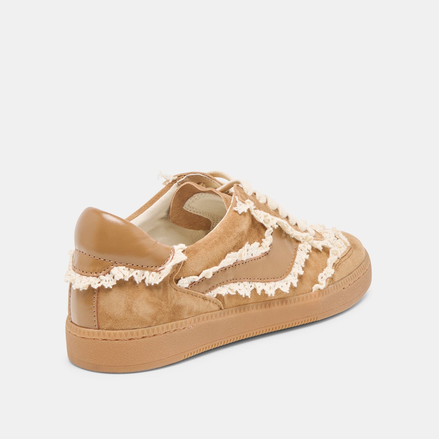 Notice Lace Lt Brown Suede Sneakers - Dolce Vita
