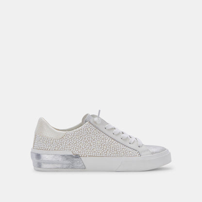 Zina Pearl Sneakers Vanilla Pearls - Dolce Vita