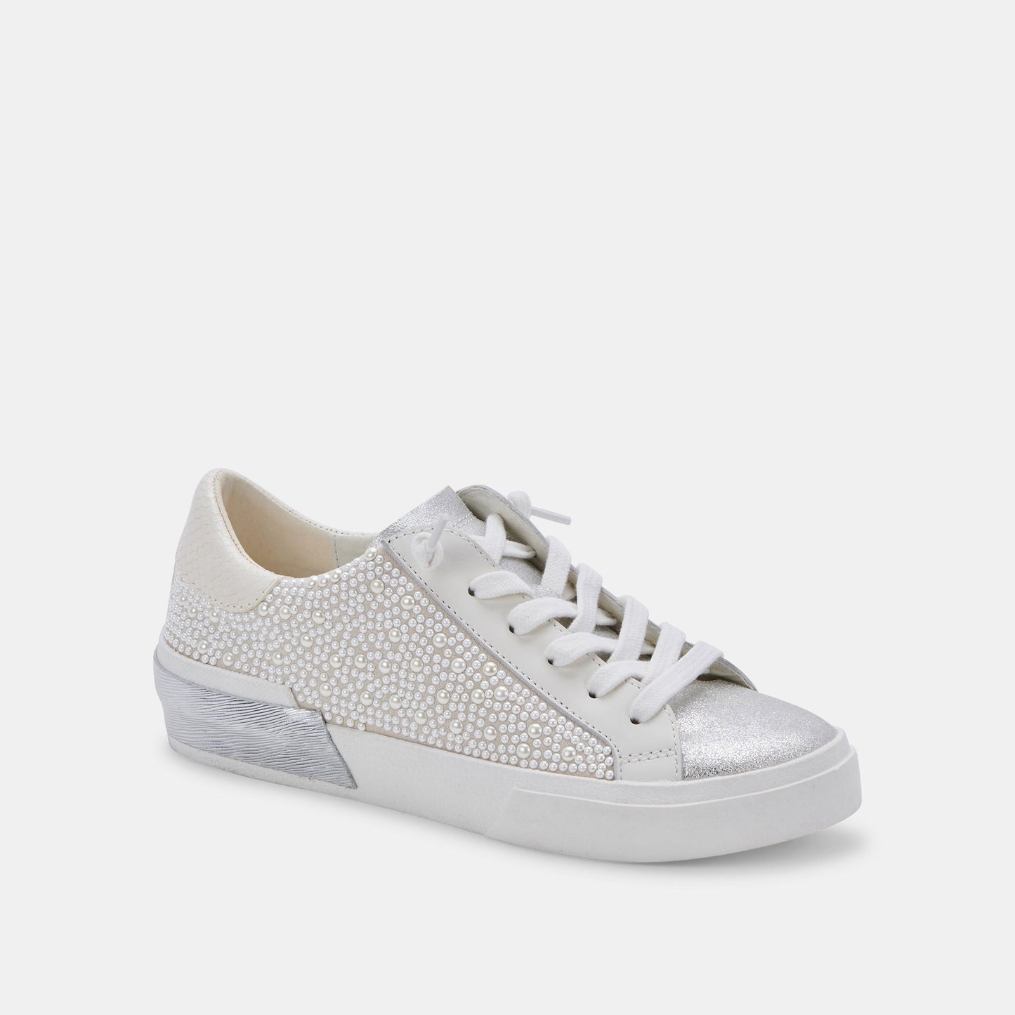 Zina Pearl Sneakers Vanilla Pearls - Dolce Vita