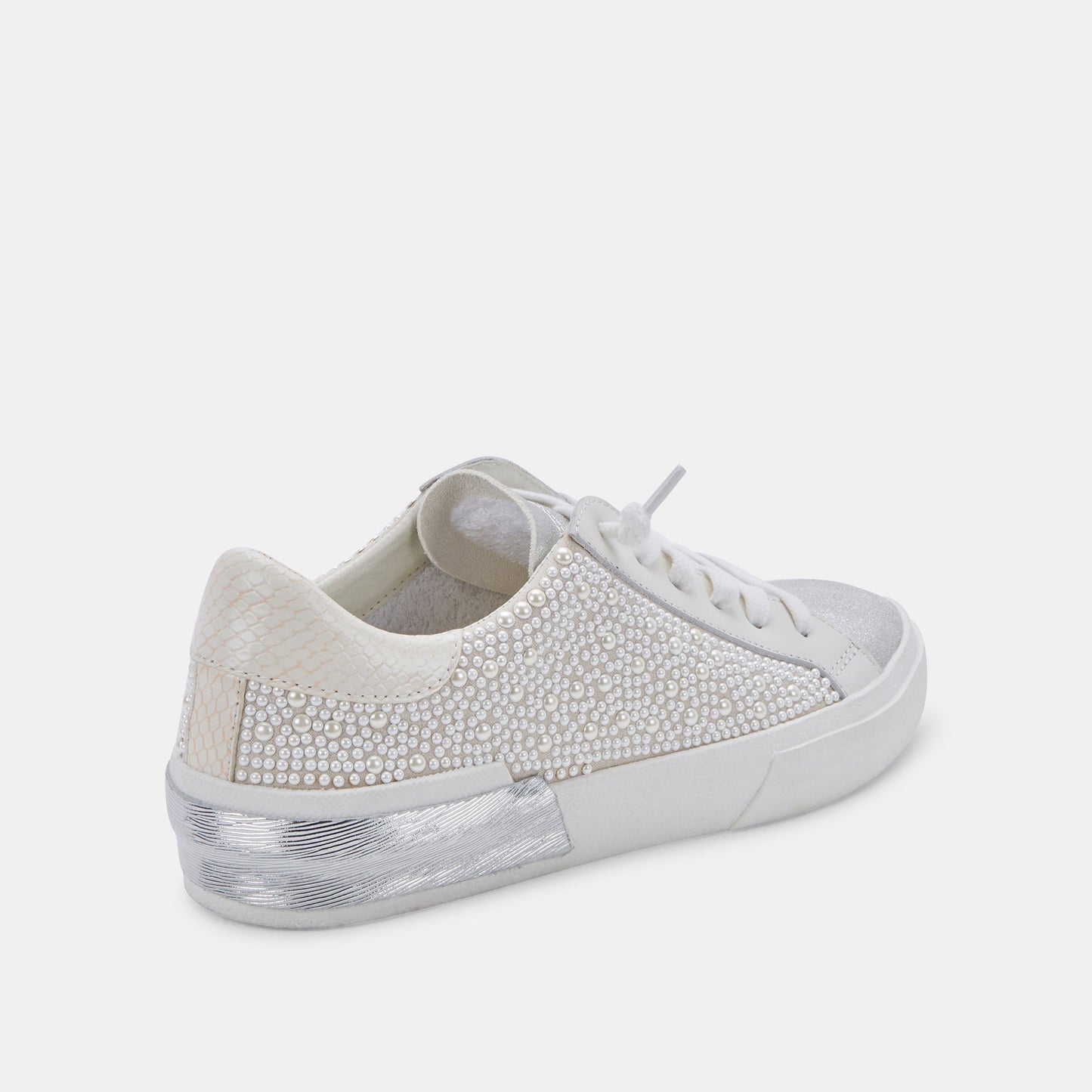Zina Pearl Sneakers Vanilla Pearls - Dolce Vita