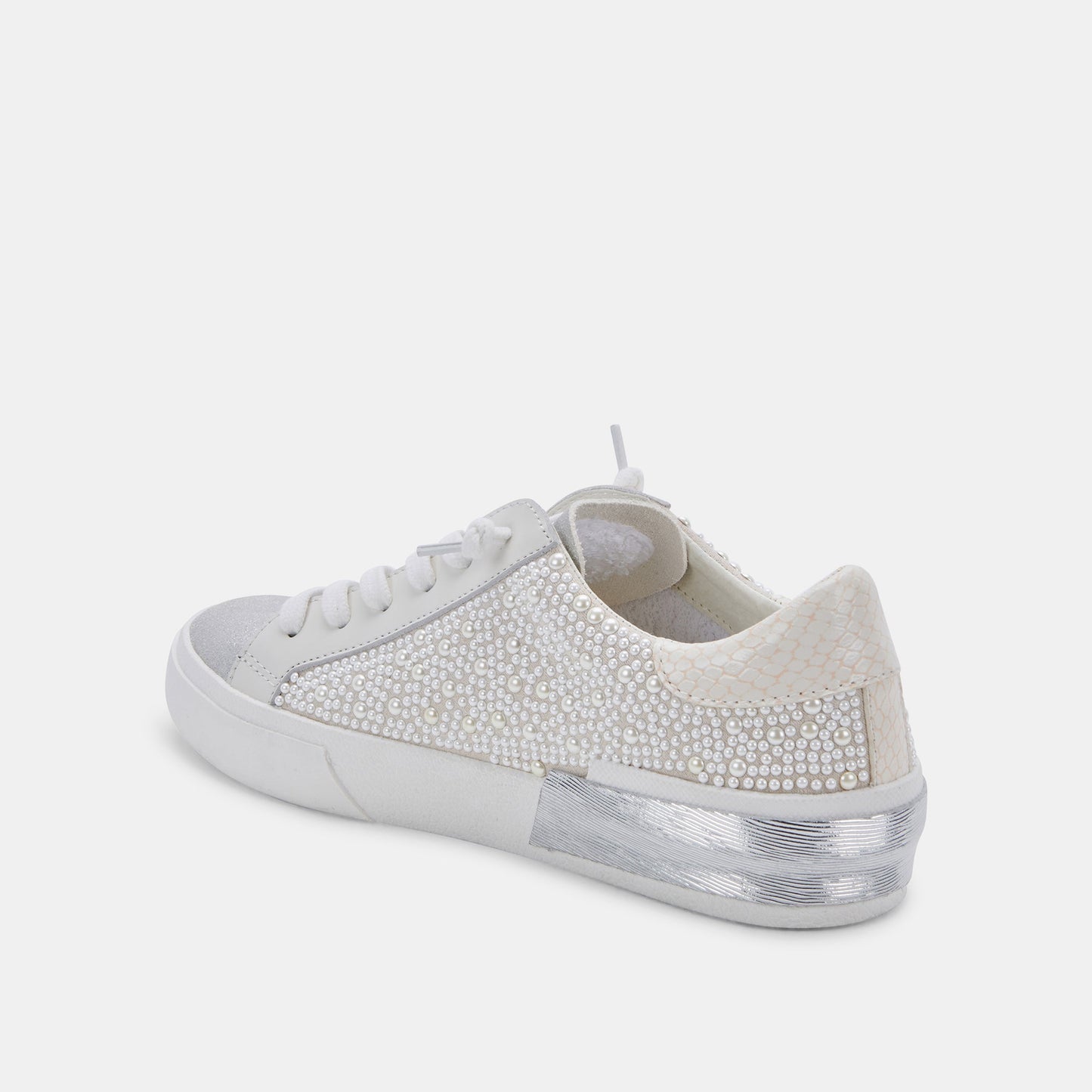 Zina Pearl Sneakers Vanilla Pearls - Dolce Vita