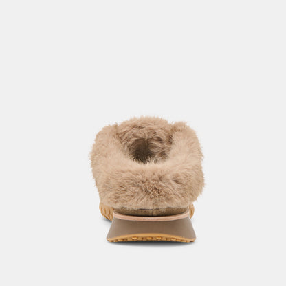 Izzey Plush Olive Suede Sneakers - Dolce Vita