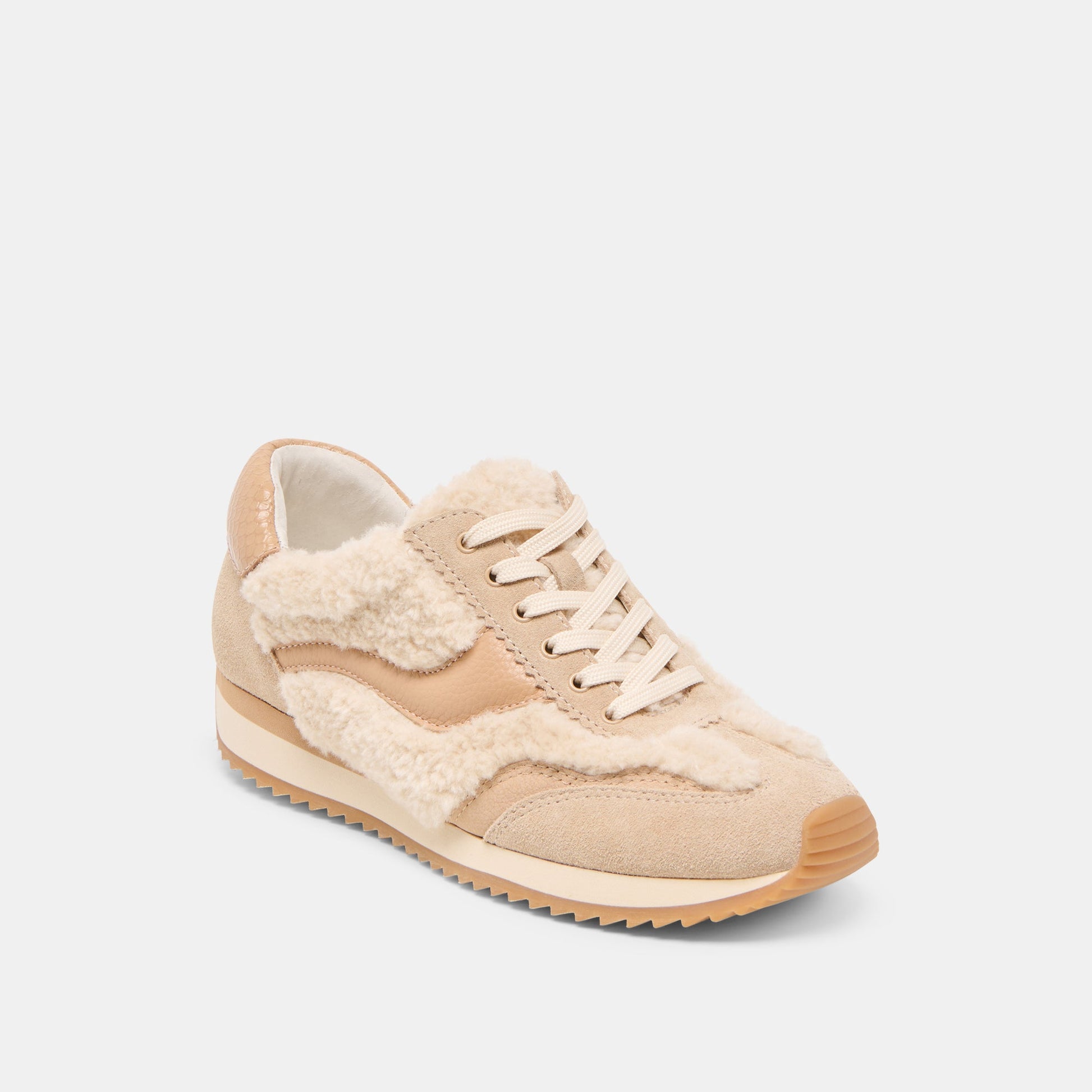 B.NTCD Plush Natural Plush Sneakers - Dolce Vita