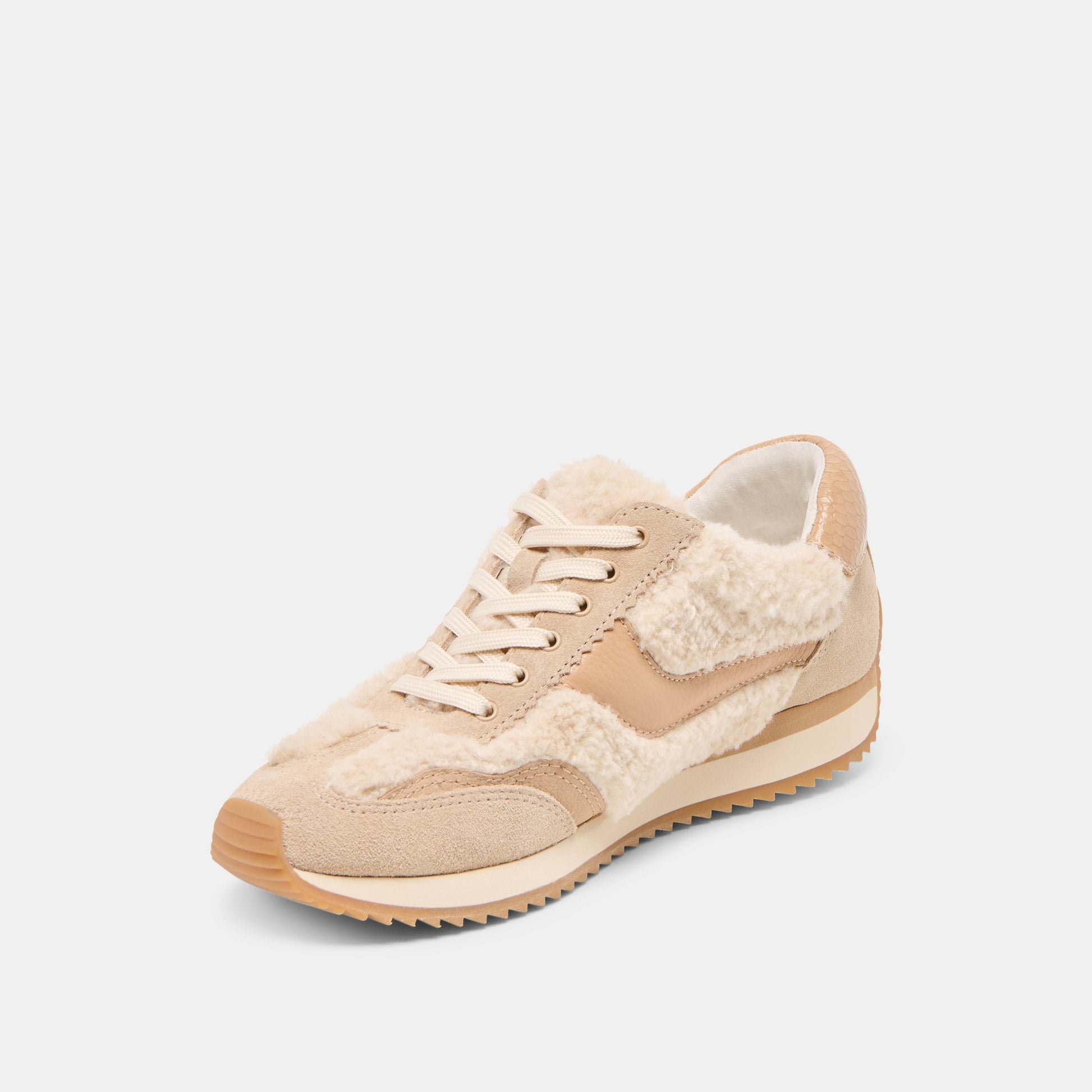 B.NTCD Plush Natural Plush Sneakers - Dolce Vita
