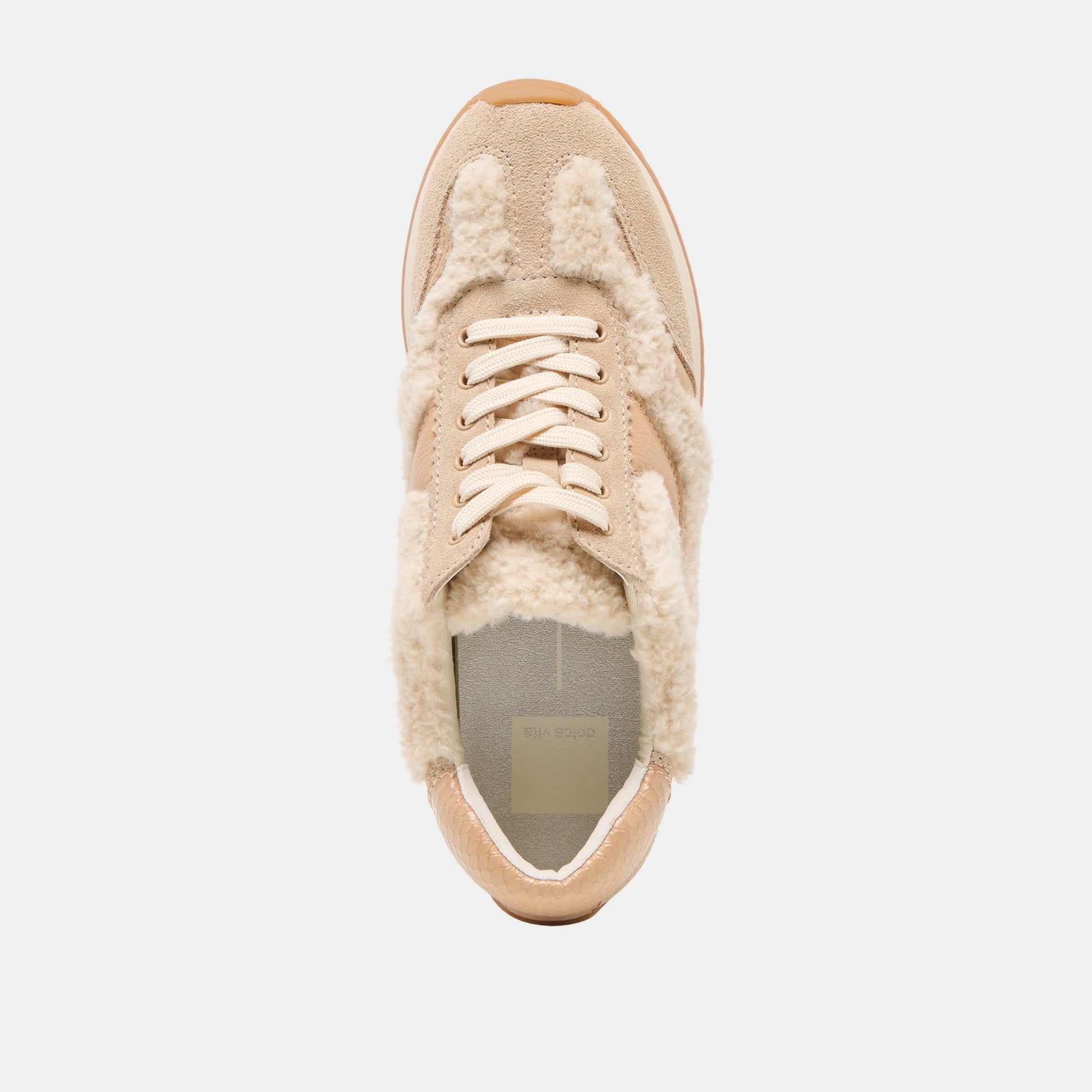 B.NTCD Plush Natural Plush Sneakers - Dolce Vita