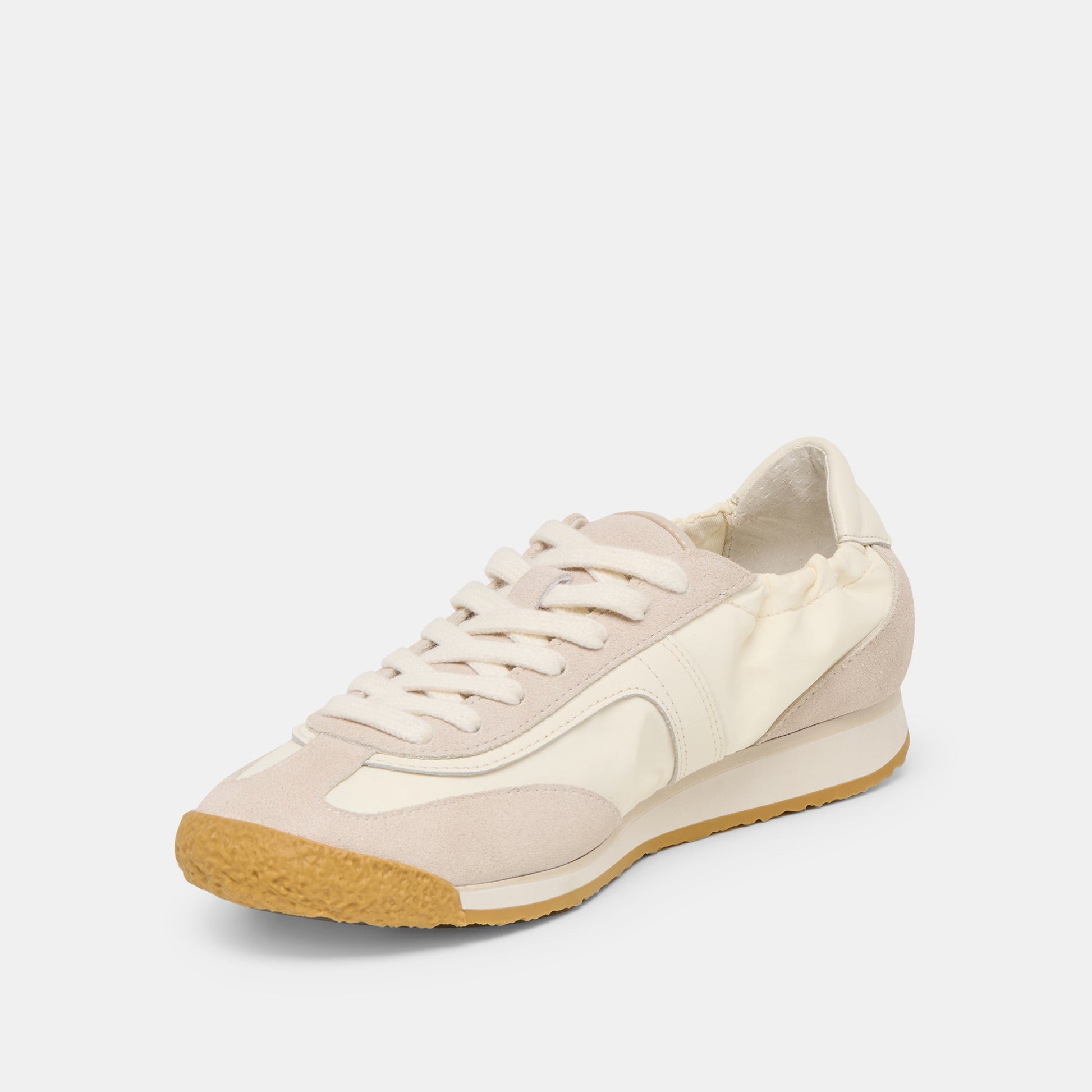 Sariya White Nylon Sneakers - Dolce Vita