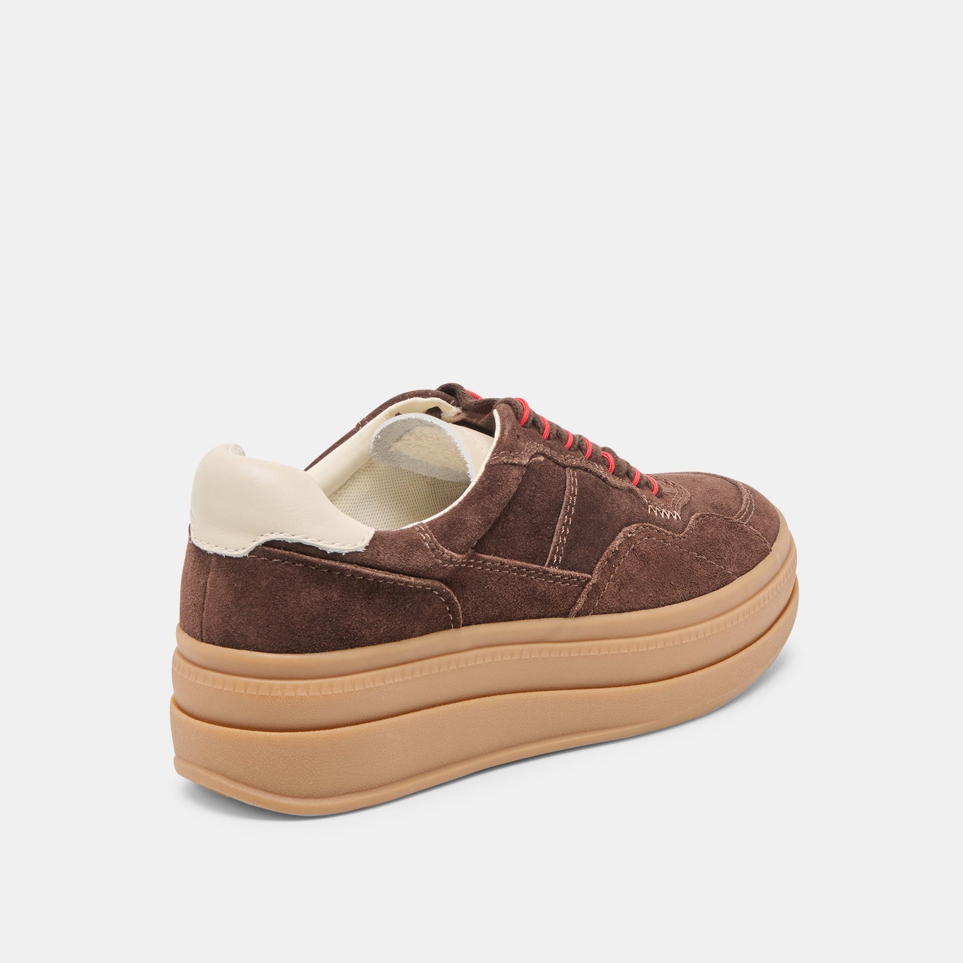 Naomy H2O Waterproof Dk Brown Suede Sneakers - Dolce Vita