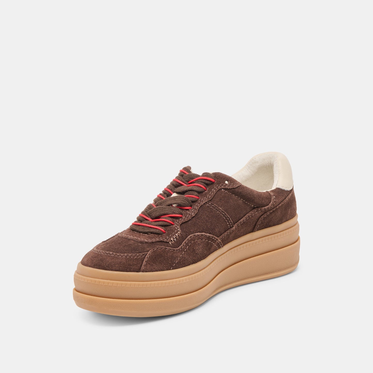 Naomy H2O Waterproof Dk Brown Suede Sneakers - Dolce Vita