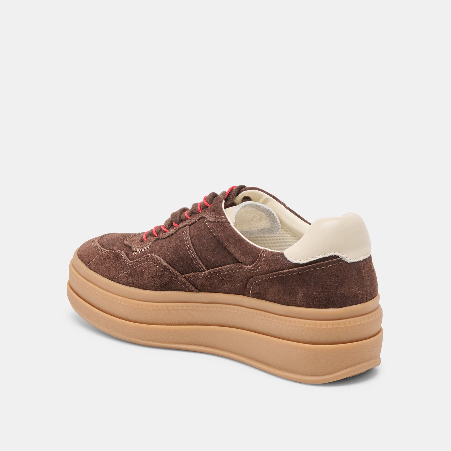 Naomy H2O Waterproof Dk Brown Suede Sneakers - Dolce Vita