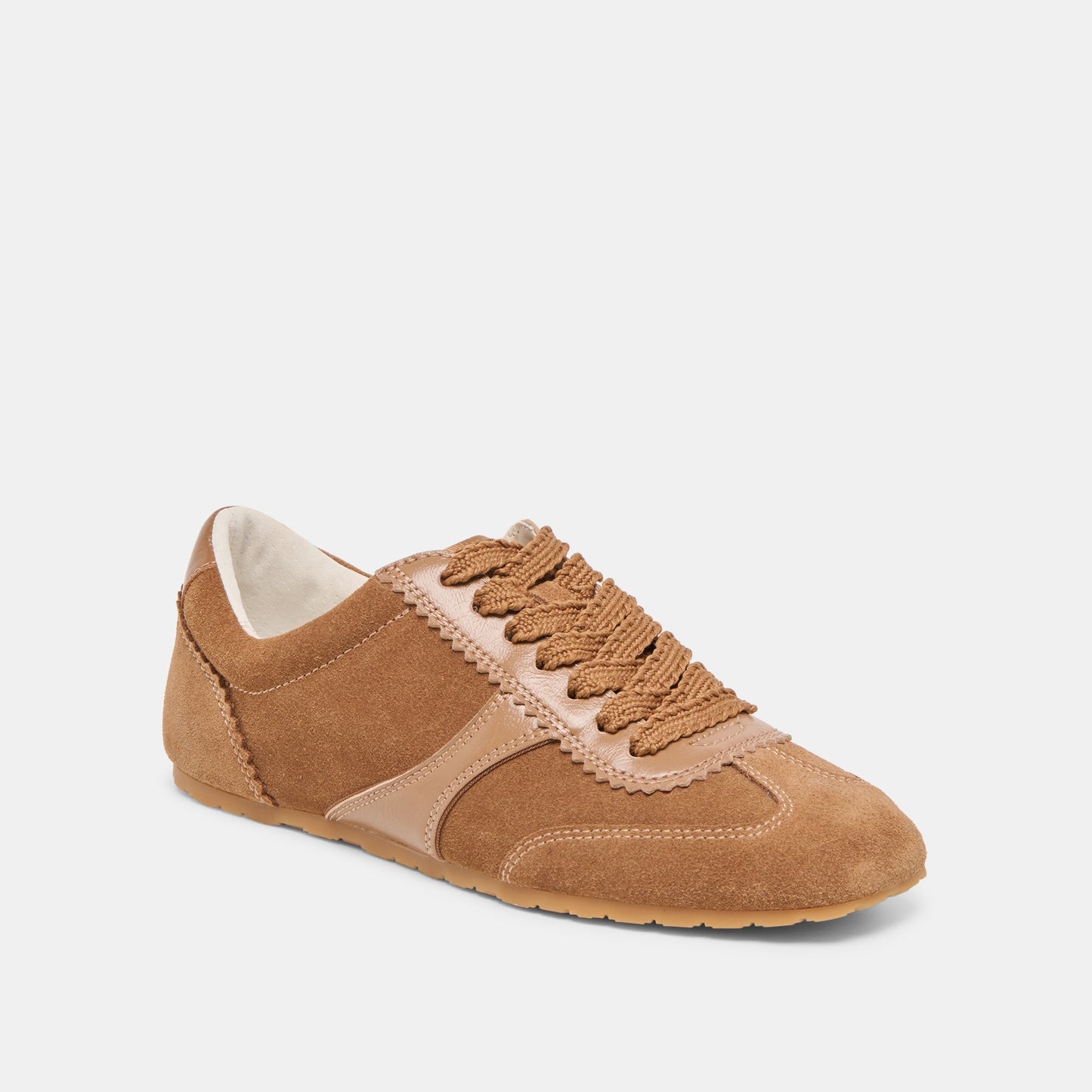 Dorie Pecan Suede Sneakers - Dolce Vita