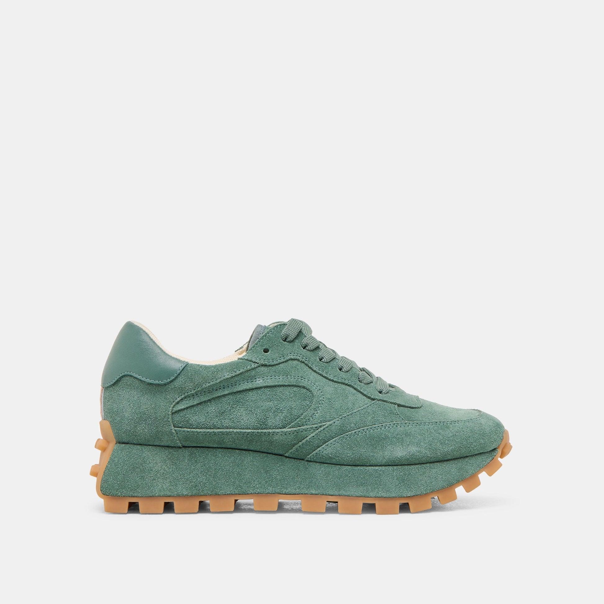 Tricia Dk Green Suede Sneakers - Dolce Vita