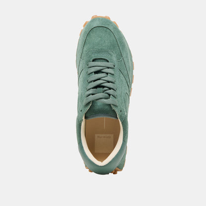 Tricia Dk Green Suede Sneakers - Dolce Vita