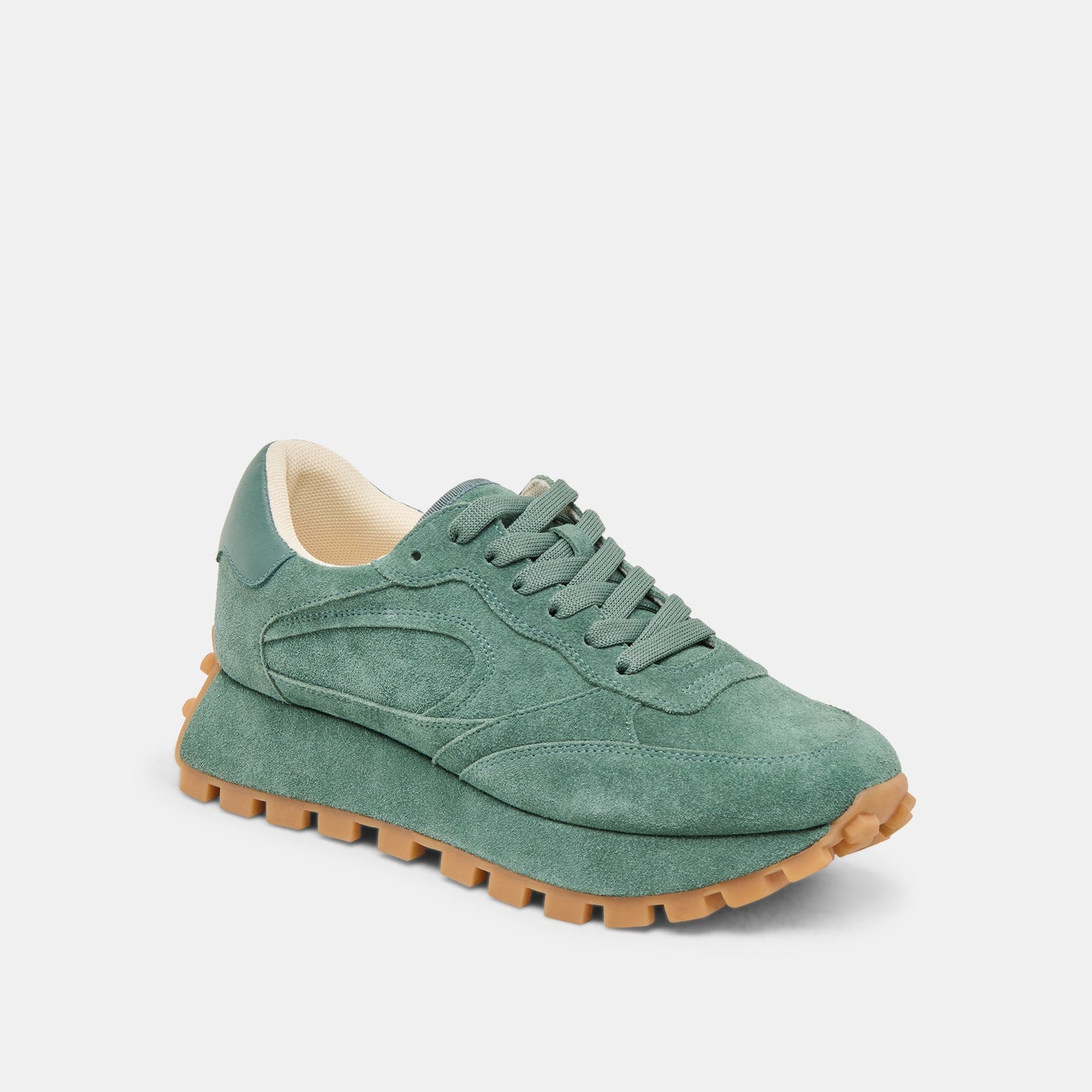 Tricia Dk Green Suede Sneakers - Dolce Vita