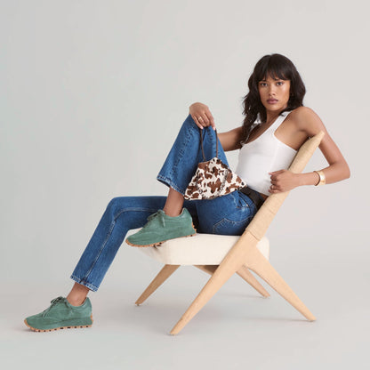 Tricia Dk Green Suede Sneakers - Dolce Vita