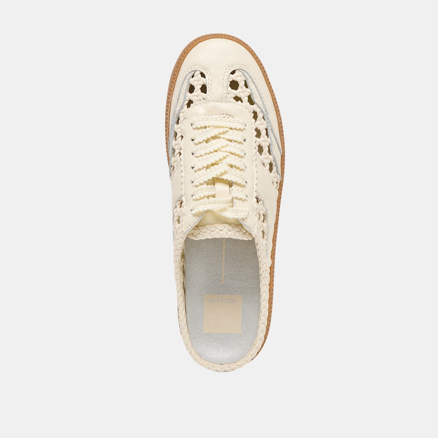Notice Slide Woven Off White Woven Stella Sneakers - Dolce Vita