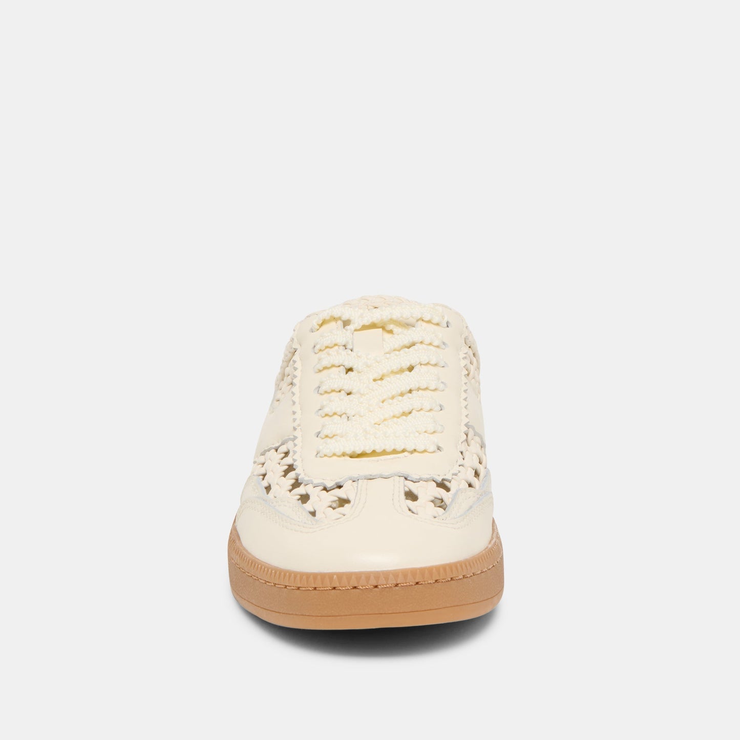 Notice Slide Woven Off White Woven Stella Sneakers - Dolce Vita