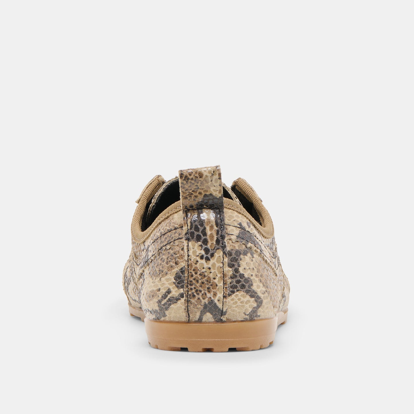 Viper Snake Print Embossed Leather Sneakers - Dolce Vita