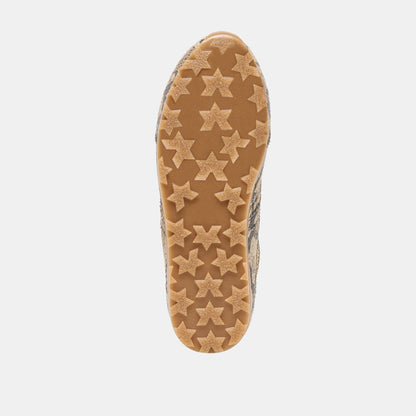 Viper Snake Print Embossed Leather Sneakers - Dolce Vita