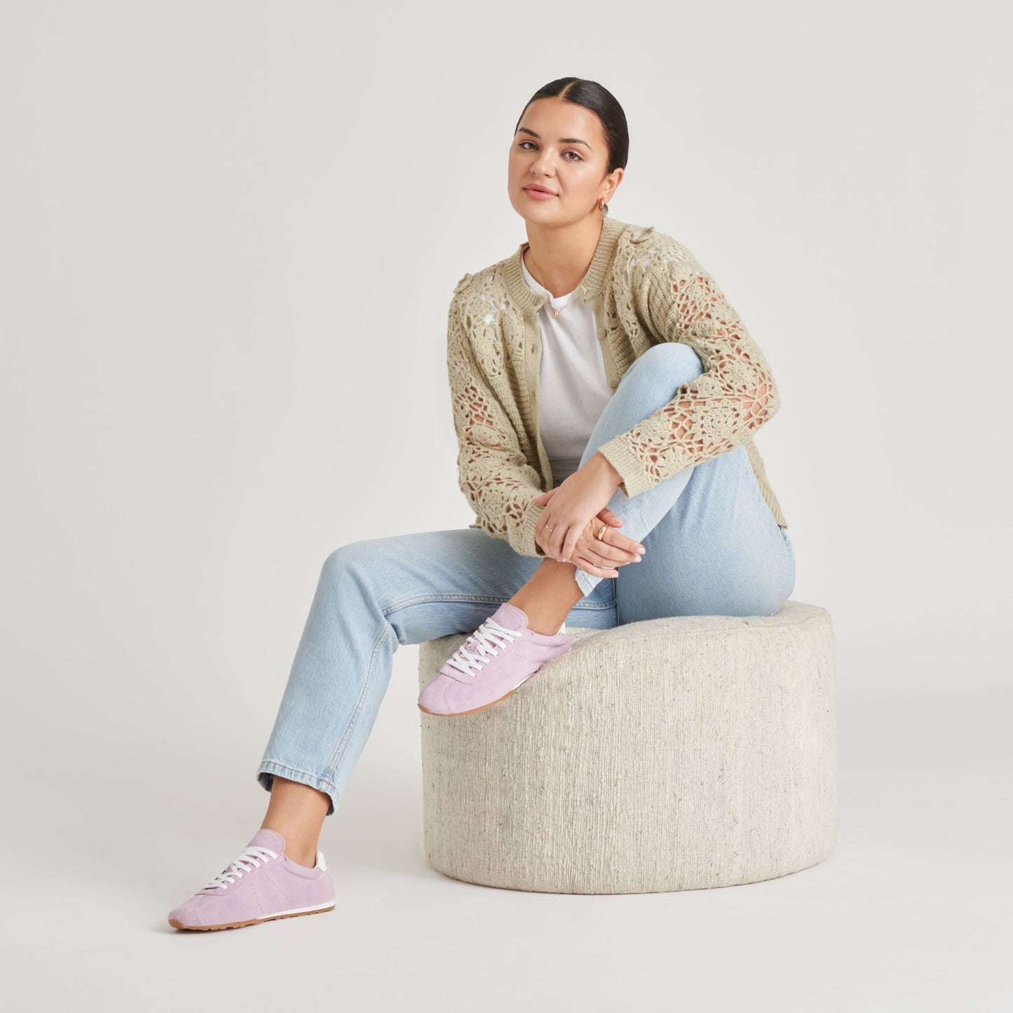 SERINA SNEAKERS LAVENDER SUEDE - Dolce Vita