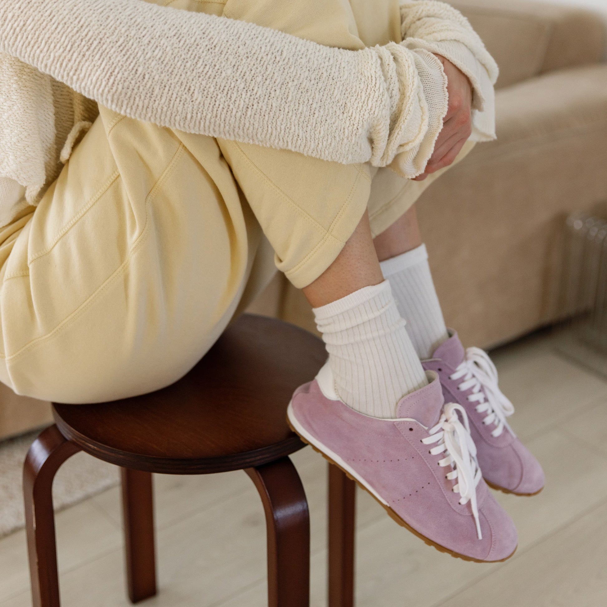 SERINA SNEAKERS LAVENDER SUEDE - Dolce Vita