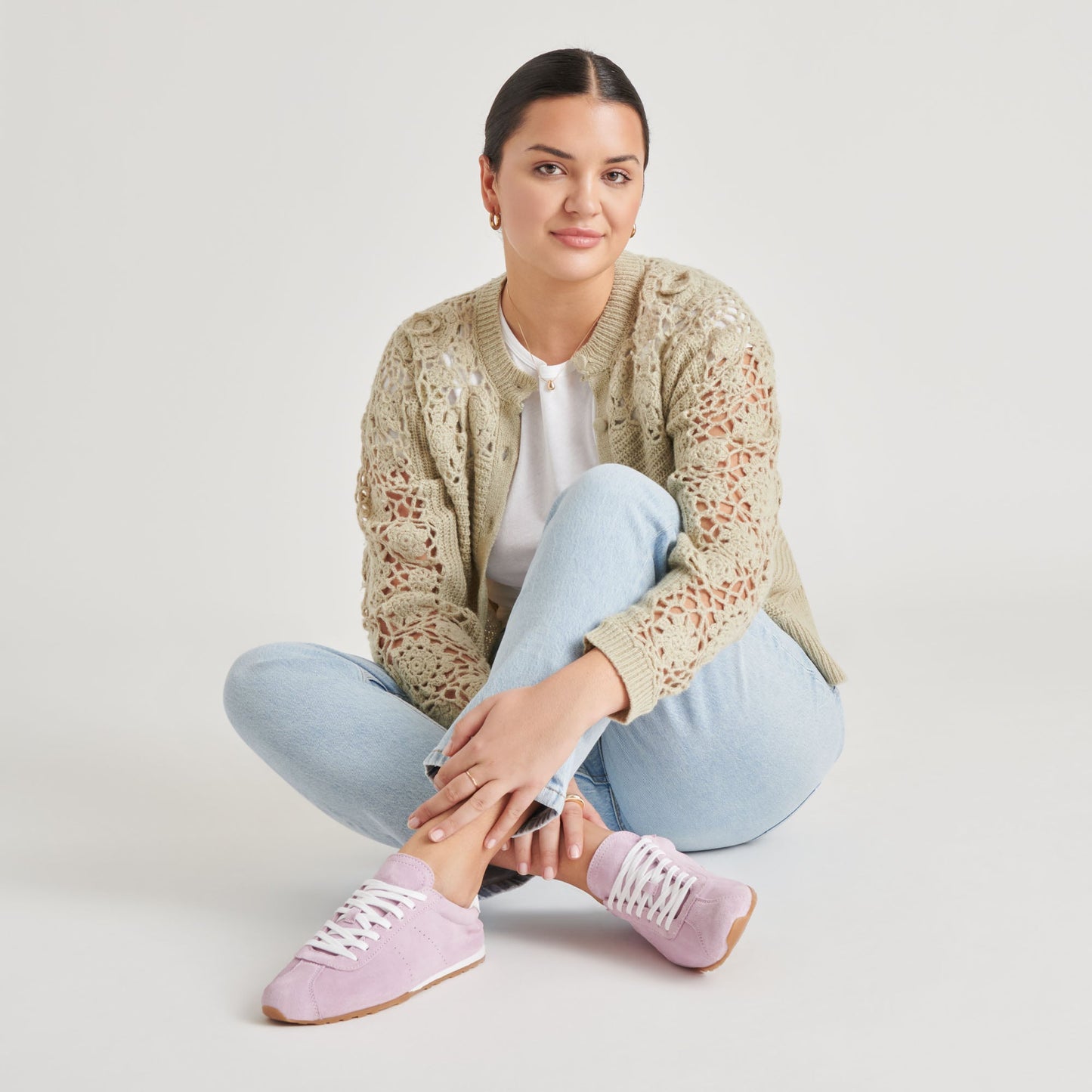 SERINA SNEAKERS LAVENDER SUEDE - Dolce Vita