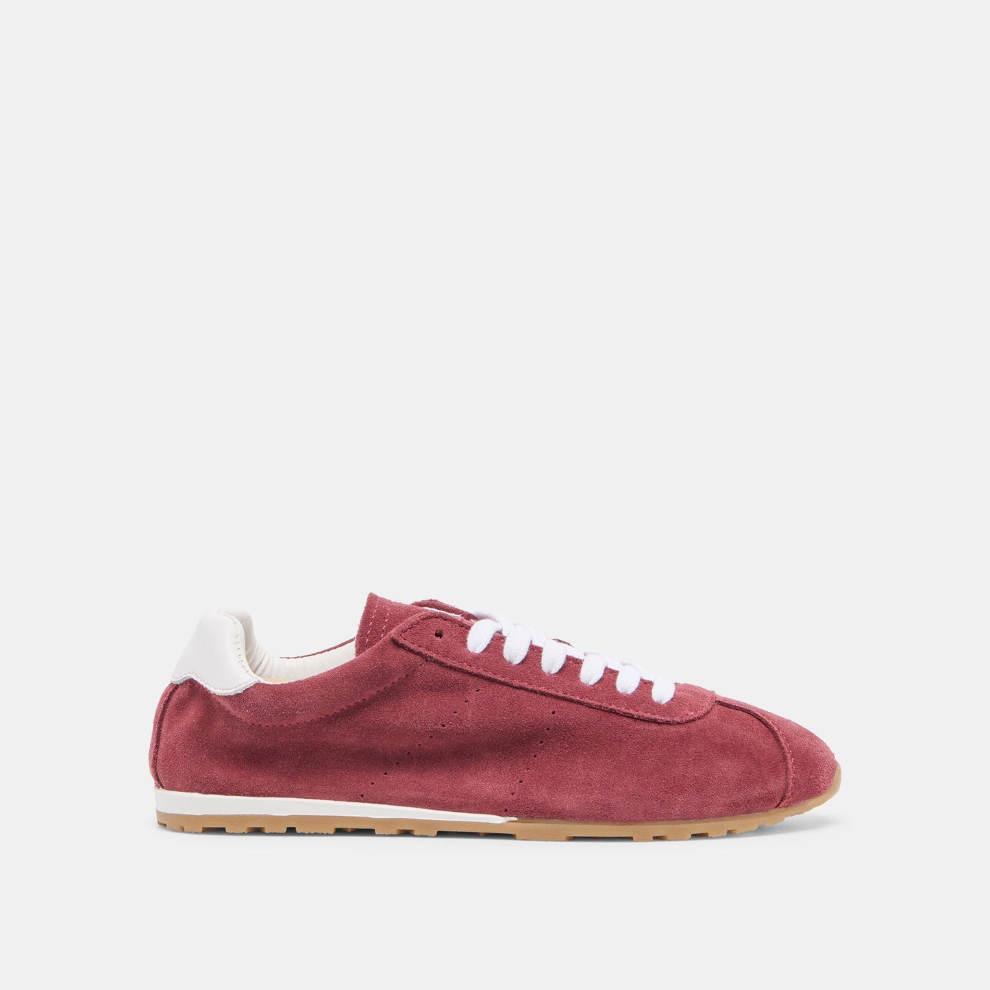Serina Burgundy Suede Sneakers - Dolce Vita