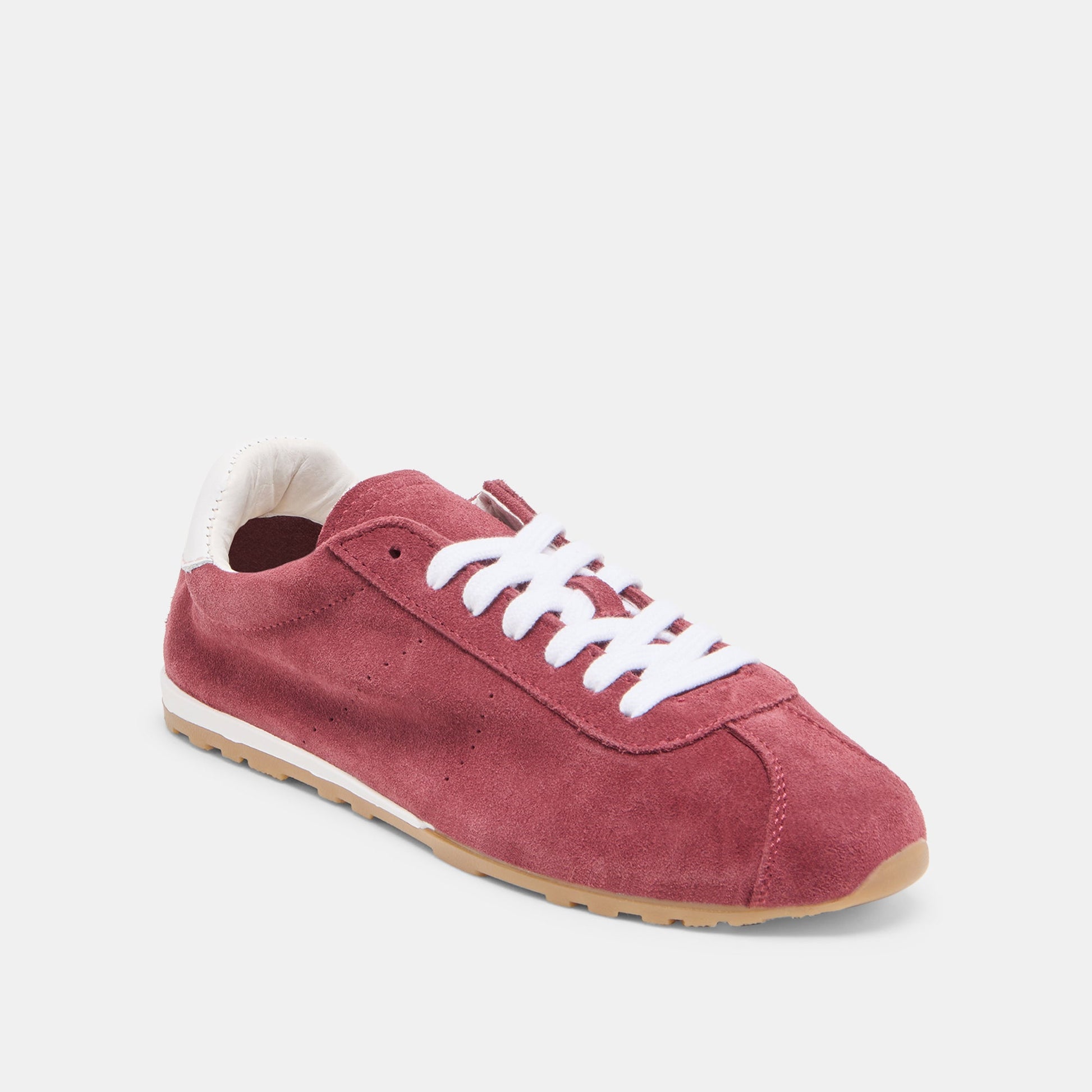Serina Burgundy Suede Sneakers - Dolce Vita