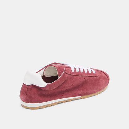 Serina Burgundy Suede Sneakers - Dolce Vita