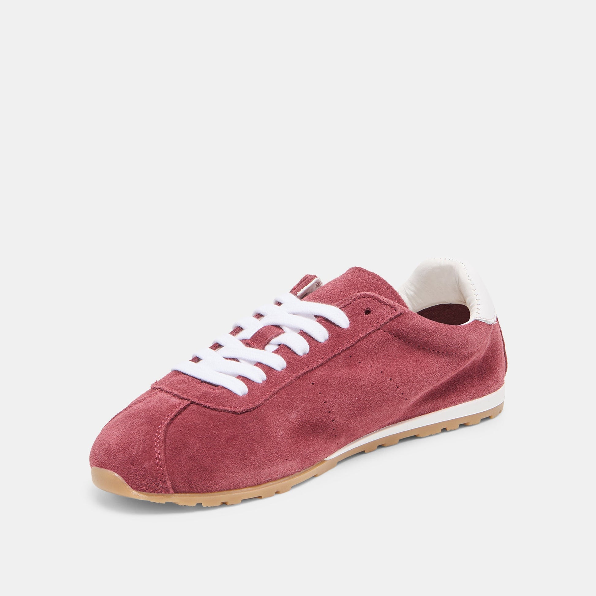 Serina Burgundy Suede Sneakers - Dolce Vita