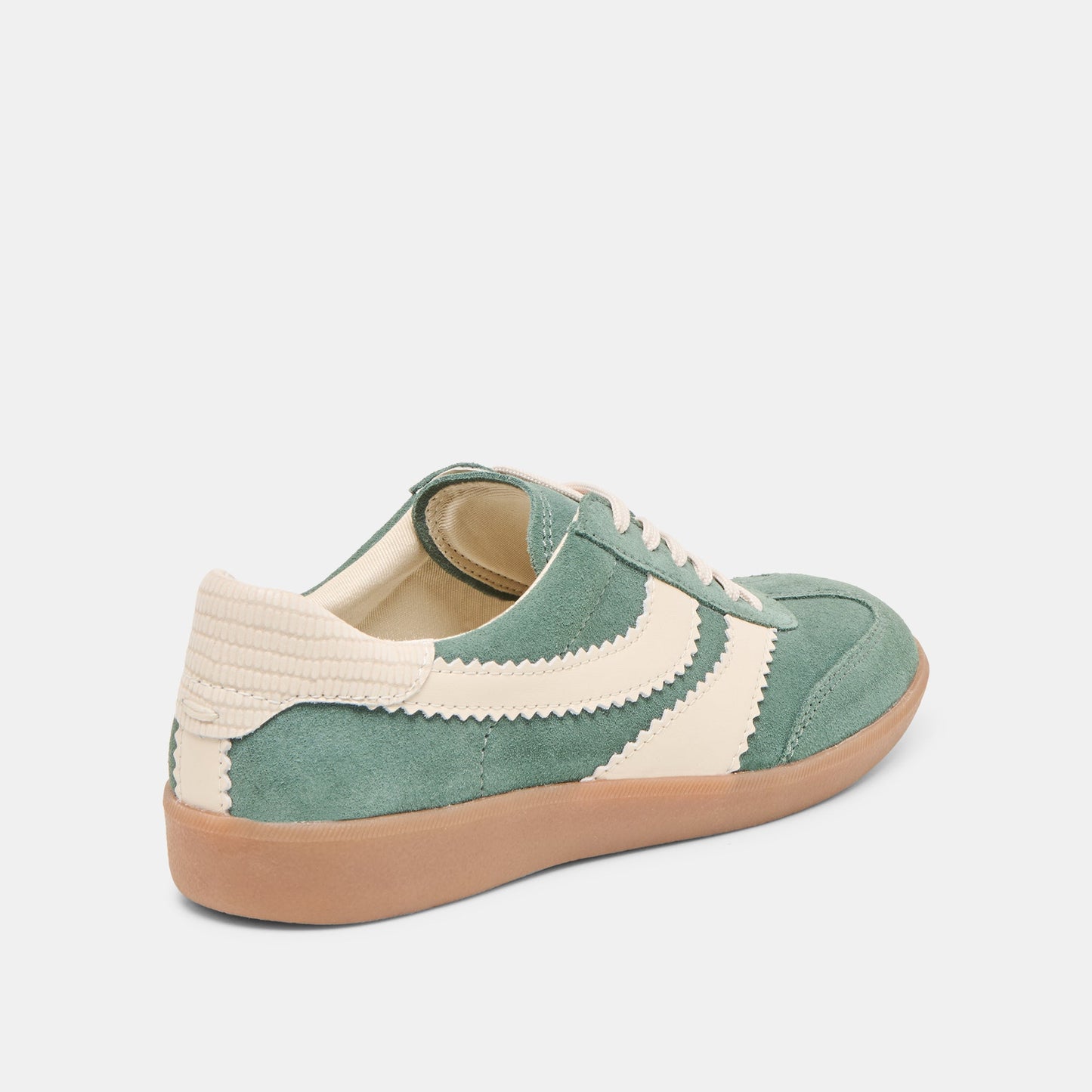 Merit Dk Green Suede Sneakers - Dolce Vita