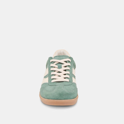 Merit Dk Green Suede Sneakers - Dolce Vita