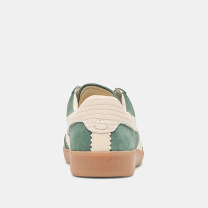 Merit Dk Green Suede Sneakers - Dolce Vita