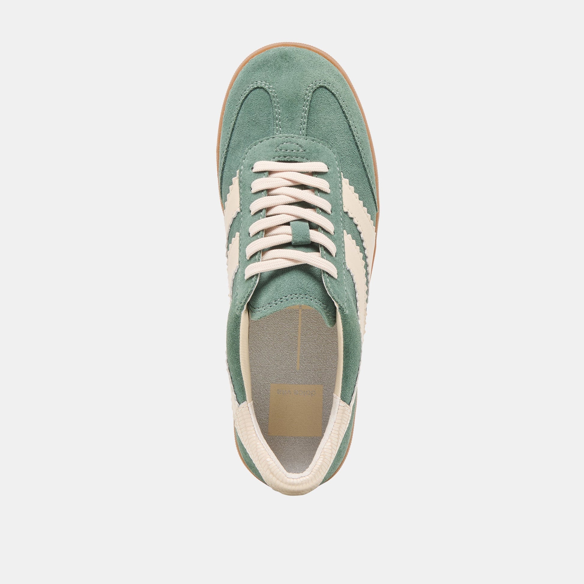 Merit Dk Green Suede Sneakers - Dolce Vita