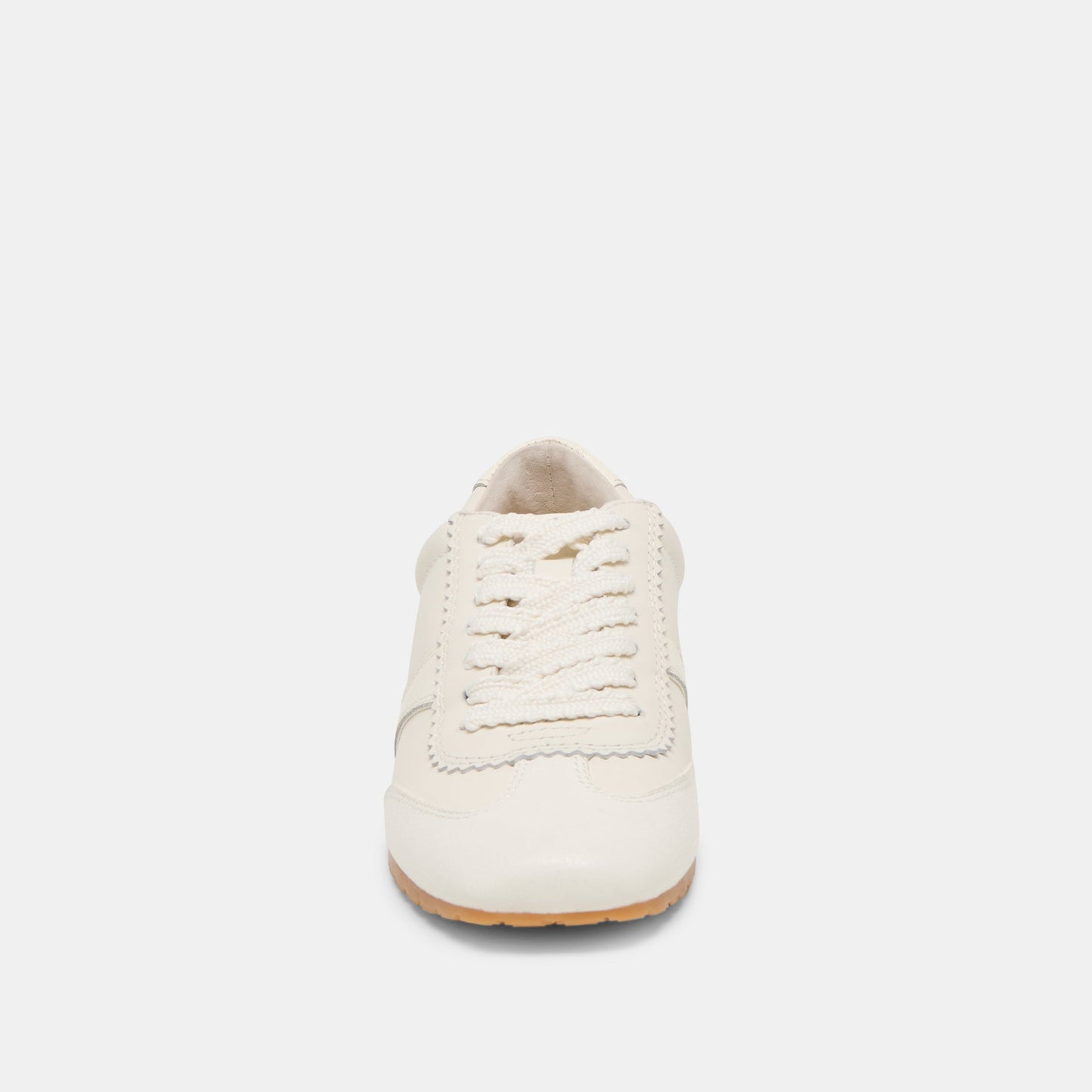 Dorie White Leather Sneakers - Dolce Vita