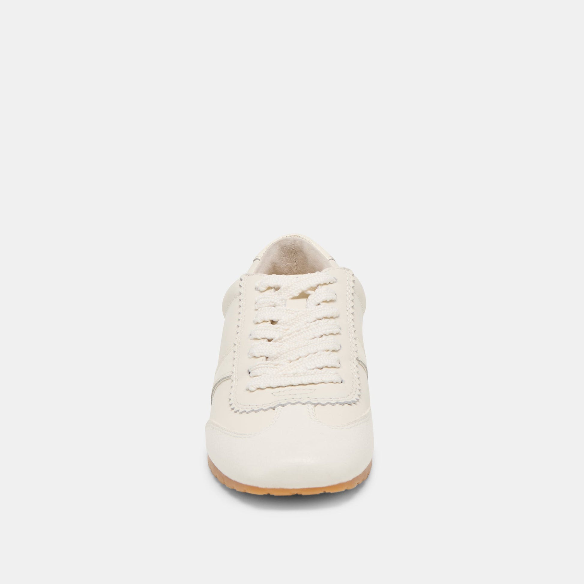 Dorie White Leather Sneakers - Dolce Vita