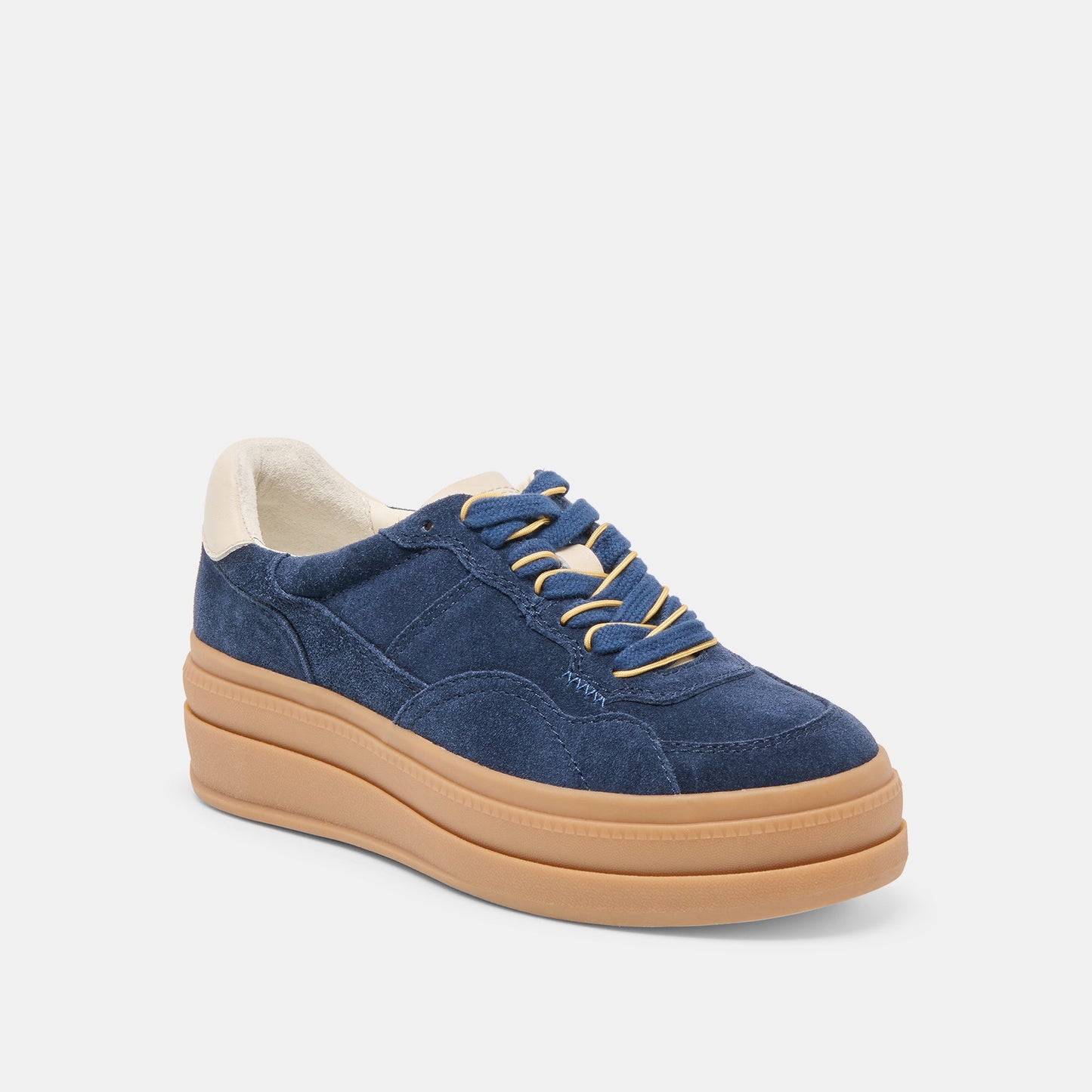 Naomy H2O Waterproof Navy Suede Sneakers - Dolce Vita