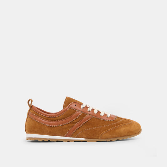 Viper Cognac Suede Sneakers - Dolce Vita