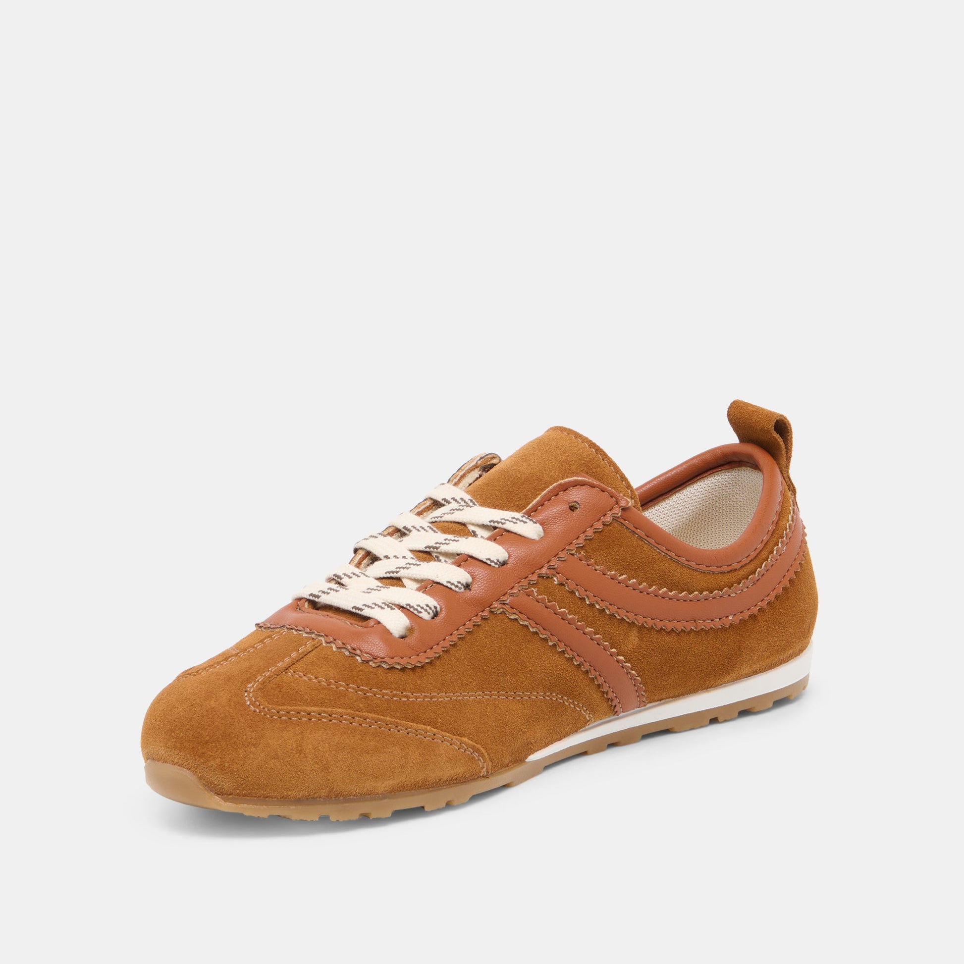 Viper Cognac Suede Sneakers - Dolce Vita