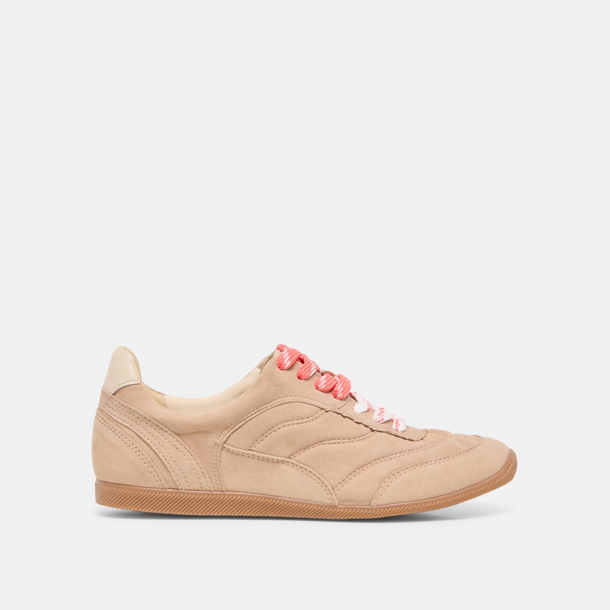 Laini Camel Suede Sneakers - Dolce Vita