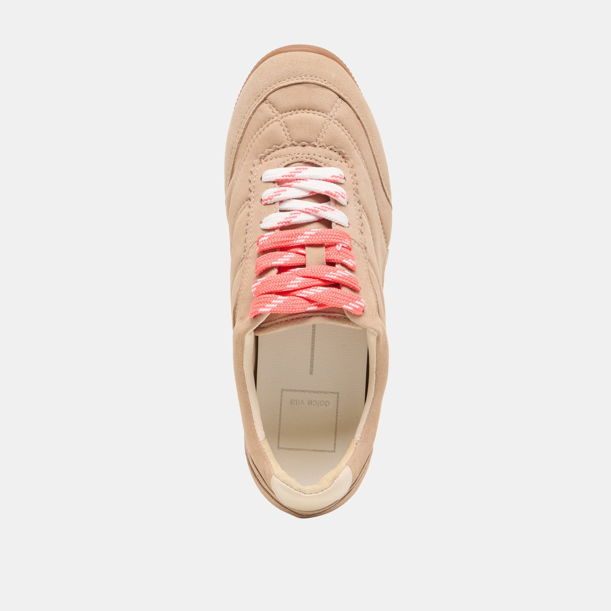 Laini Camel Suede Sneakers - Dolce Vita