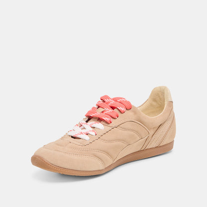 Laini Camel Suede Sneakers - Dolce Vita