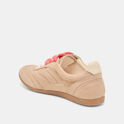 Laini Camel Suede Sneakers - Dolce Vita