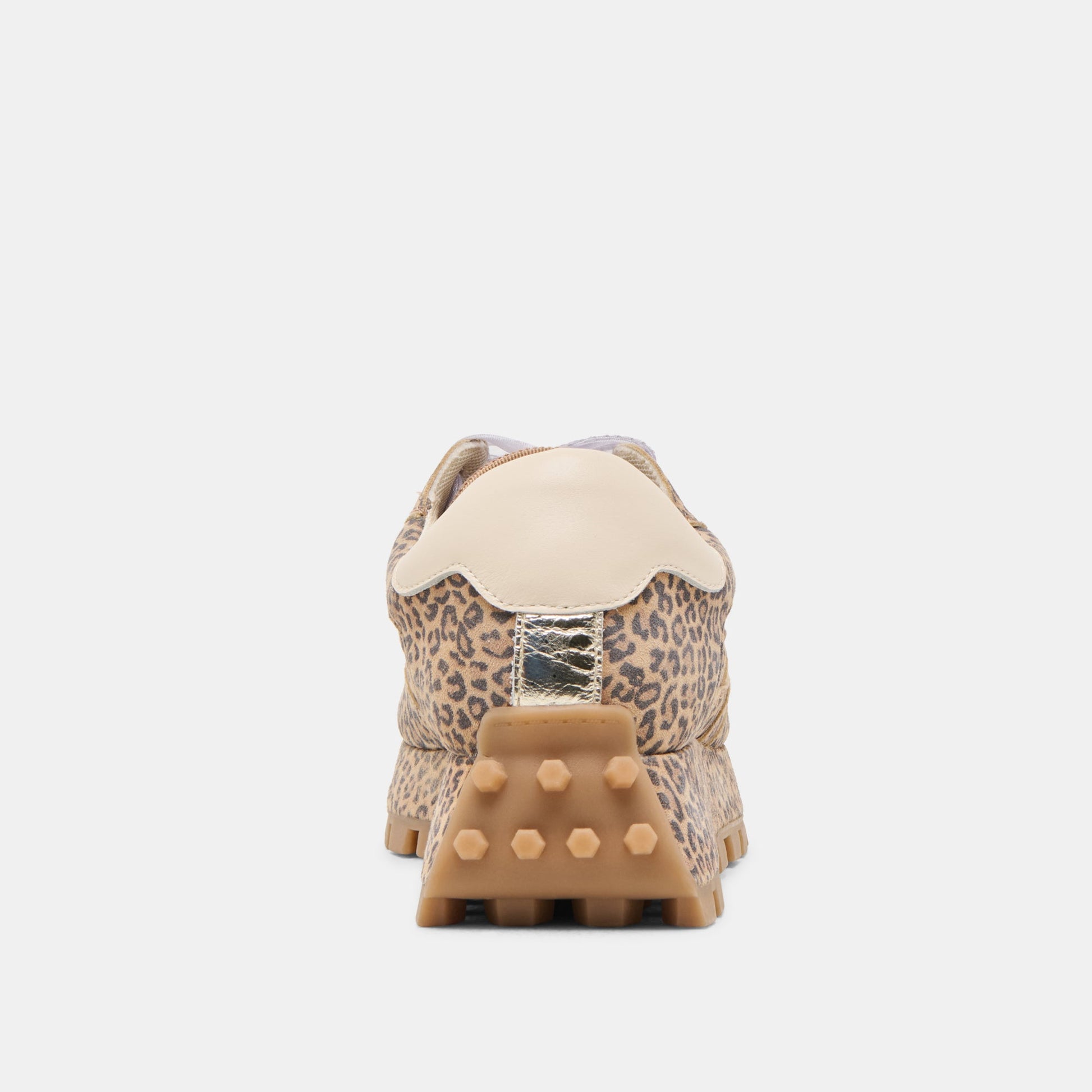 Tricia Tan Leopard Printed Suede Sneakers - Dolce Vita