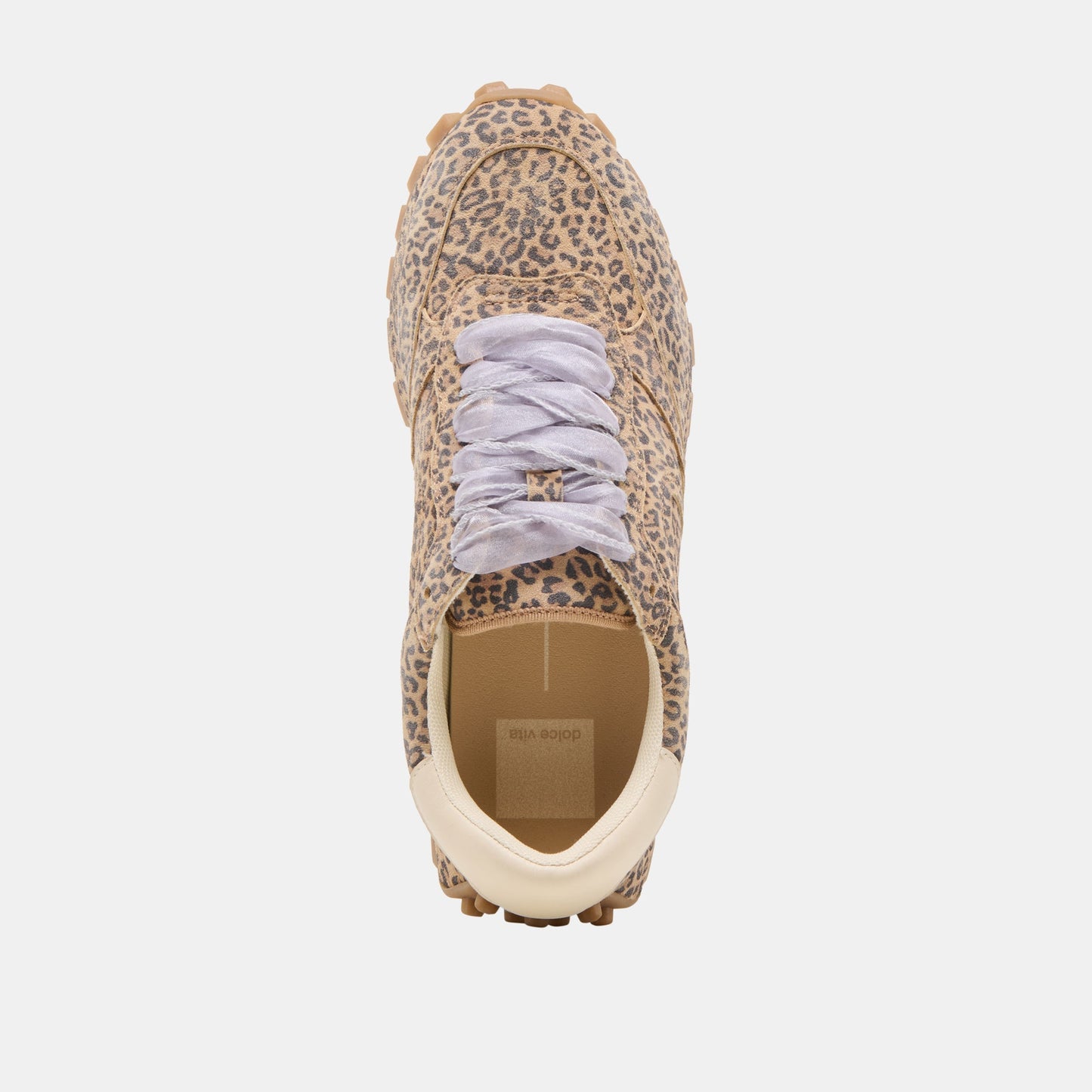 Tricia Tan Leopard Printed Suede Sneakers - Dolce Vita