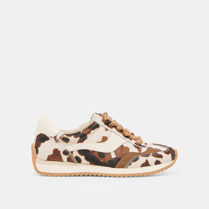 B.Ntcd Cocoa Taurus Calf Hair Sneakers - Dolce Vita